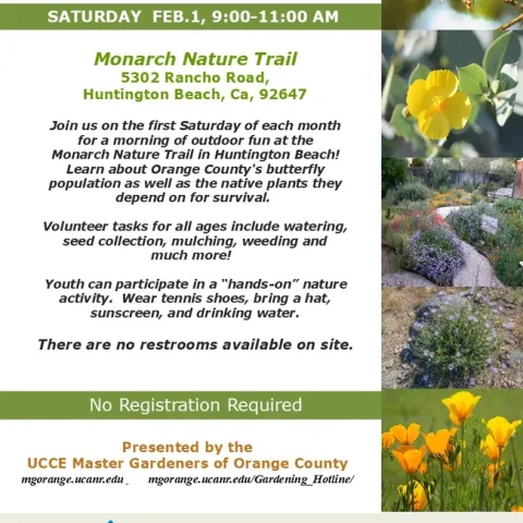 Family Fun and Giving Back—Volunteer on the Monarch Nature Trail