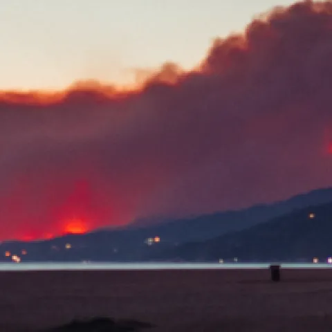 Banner fire