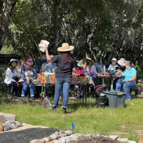 Teaching outdoors