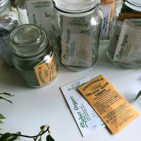 Saving seeds