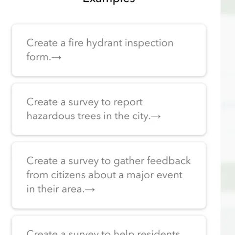 Survey123 example