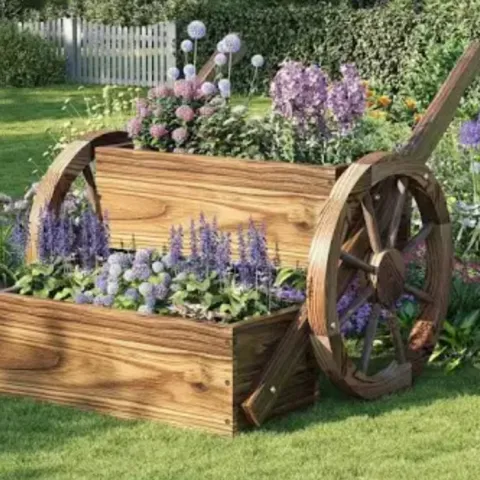 Beautiful garden wagon