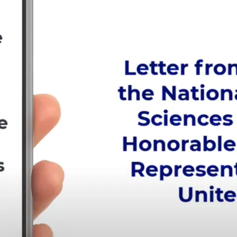 Letter to Congress from members of the National Academy of Sciences