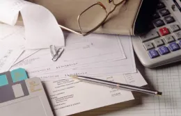calculator with checks