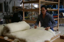 Wool_measuring