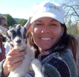 goat smile
