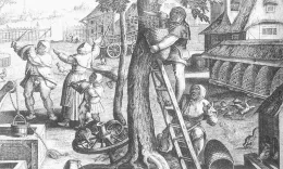 Jan-van-der-Straet_Bauerlicher-Bienenstand