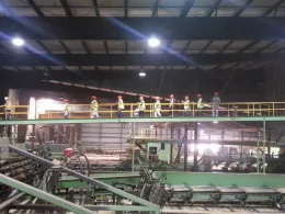 FIT participants explore a local mill.