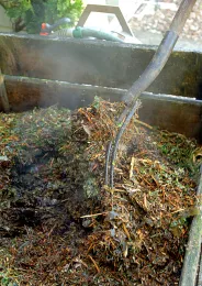 Turning the pile