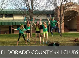 Button that links to El Dorado County 4-H Community Club Information