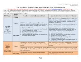 ANR procedures snip