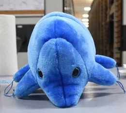 These tardigrades, stuffed toy animals in the Bohart Museum's gift shop, are highly popular. (Photo by Kathy Keatley Garvey)