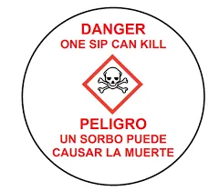 'One sip can kill