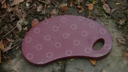 A kneeling pad helps to protect knees. Photo: SB Johnny