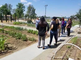 UCCE Kern County trains 18 community agencies to develop and sustain community gardens, promoting community health and wellness