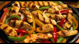 fajitas de pollo