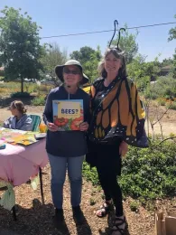 Rhonda and Denise at the Pollinator Festival, Anne Schellman