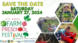 Farm-to-Preschool save the date