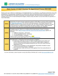 Glenn County 4-H Adult Volunteer Re-Appointment Process & ZSuite Enrollment Tip Sheet 2024-2025_001