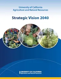 Cover of UC ANR Strategic Vision 2040