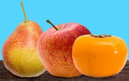 Pears Apples Persimmons