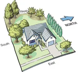 Proper tree placement can save on the cost of heating and cooling year round