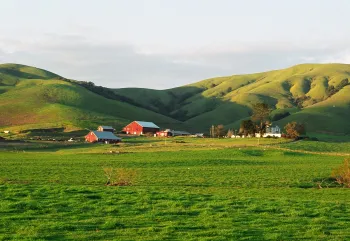 red barn