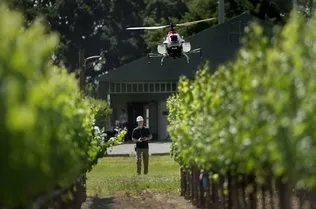 drone crop duster Sac Bee Randall Benton