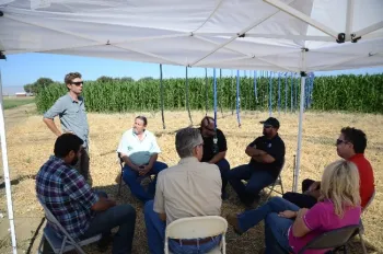 July 16, 2015. Field Meeting in Five Points.