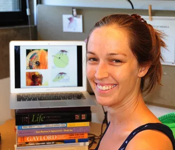 Doctoral candidate Meredith Cenzer