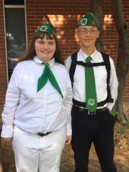 Ashley & Andrew at Southern Area Field Day