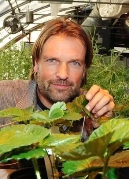 Christian Nansen, guest editor for special edition of journal Remote Sensing. (Photo by Kathy Keatley Garvey)