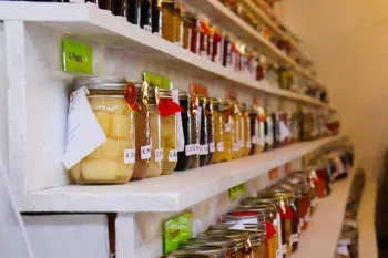canned fruits and veggies