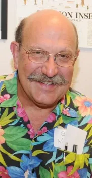 Robert Kimsey, outstanding advisor (Photo by Kathy Keatley Garvey)