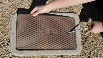 Learn how to check your water meter to determine if there is a leak. Credit: Marin Municipal Water District