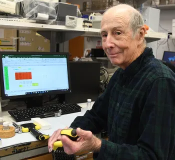 UC Davis distinguished professor Bruce Hammock (Photo by Kathy Keatley Garvey)