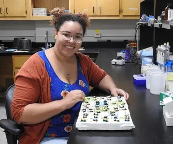 Iris Bright, a co-coordinator of the