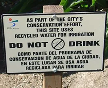 Recycled vs Potable Water