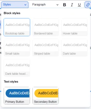 TextStyles