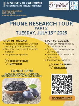 Prune Research Tour - Part 2