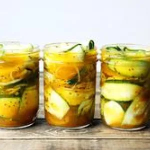 pickled zucchini