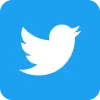 Twitter Social Icon Rounded Square Color