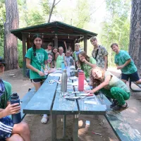 resident camp 2023 art shack